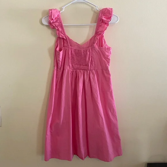 pink sweetheart neckline puffer mini dress - Picture 2 of 5